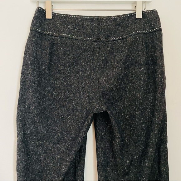*DONATED* WHBM Cropped Ankle Pants Charcoal Grey w/ White Stitching Details - Picture 9 of 14